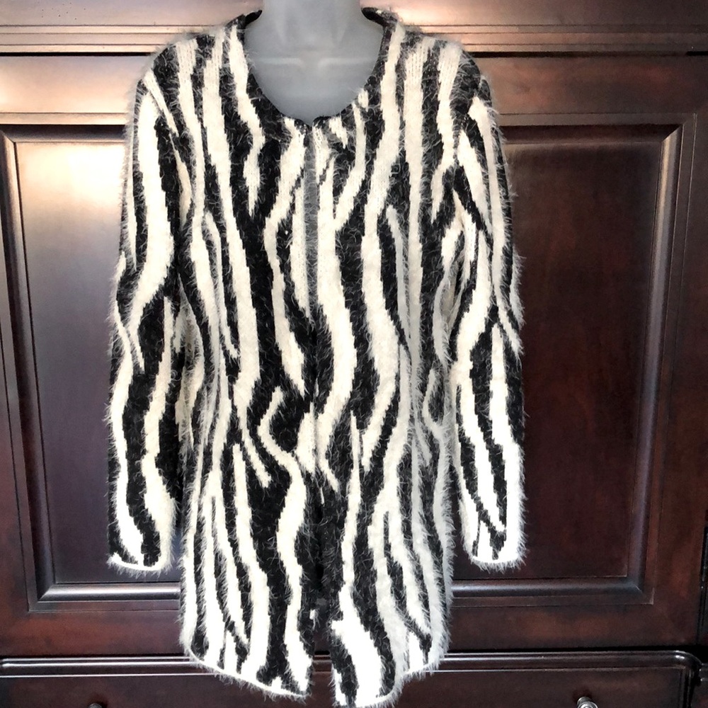 Soft & Warm Zebra Jacket - worn twice!!!